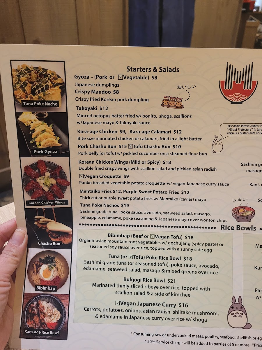 Menu Miyagi Ramen Bar-5